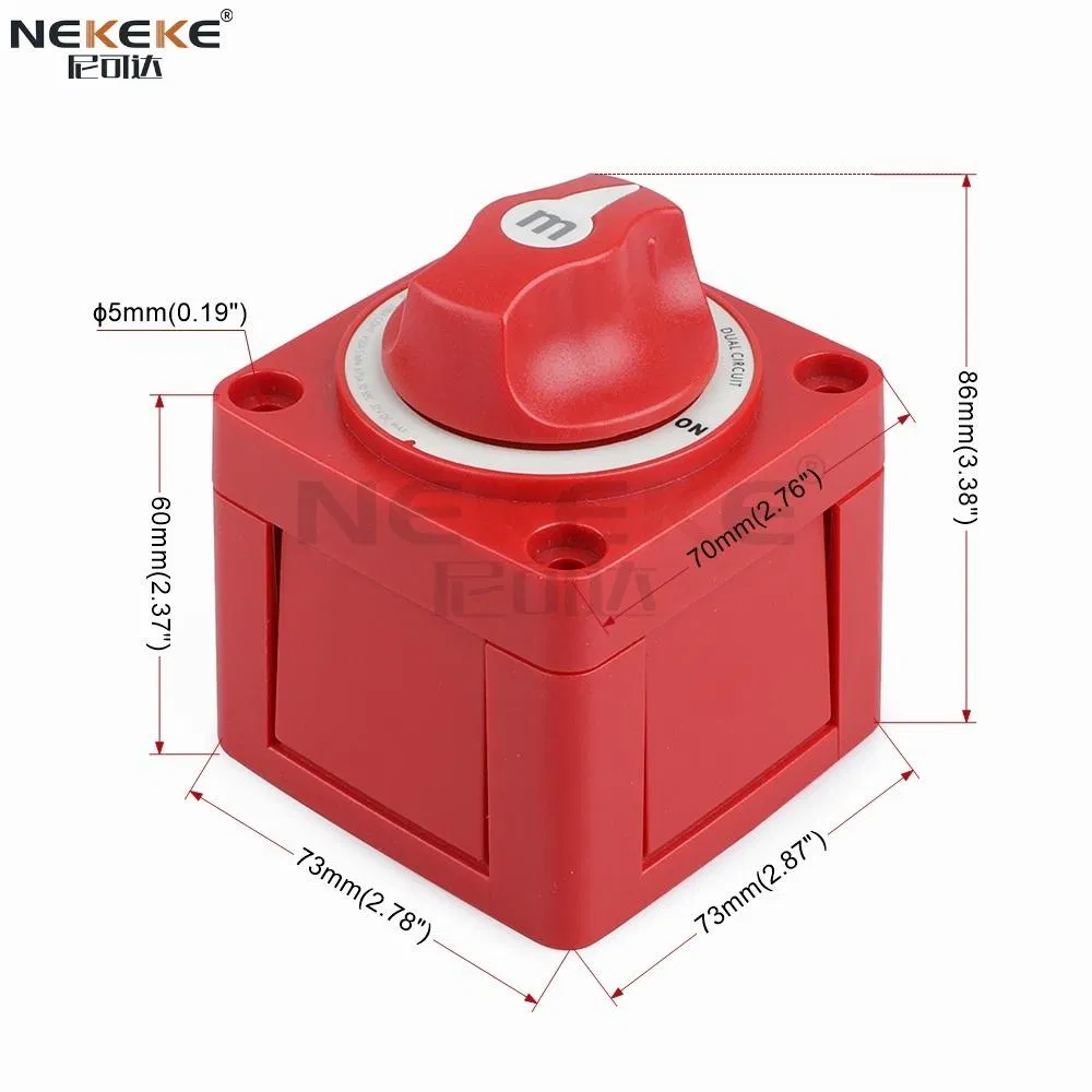 New Style Blue Sea System Dual Circuit Battery Switch