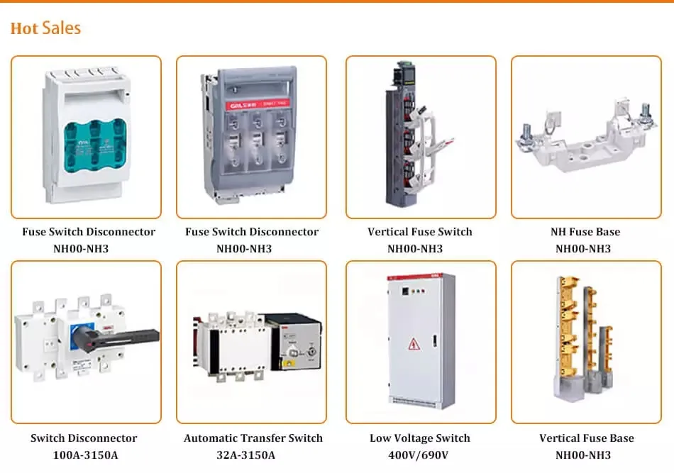 Nh Disconnect Switch Hr18 3p Nh00 Nh0 Nh1 Nh2 Nh3 Switch Disconnector