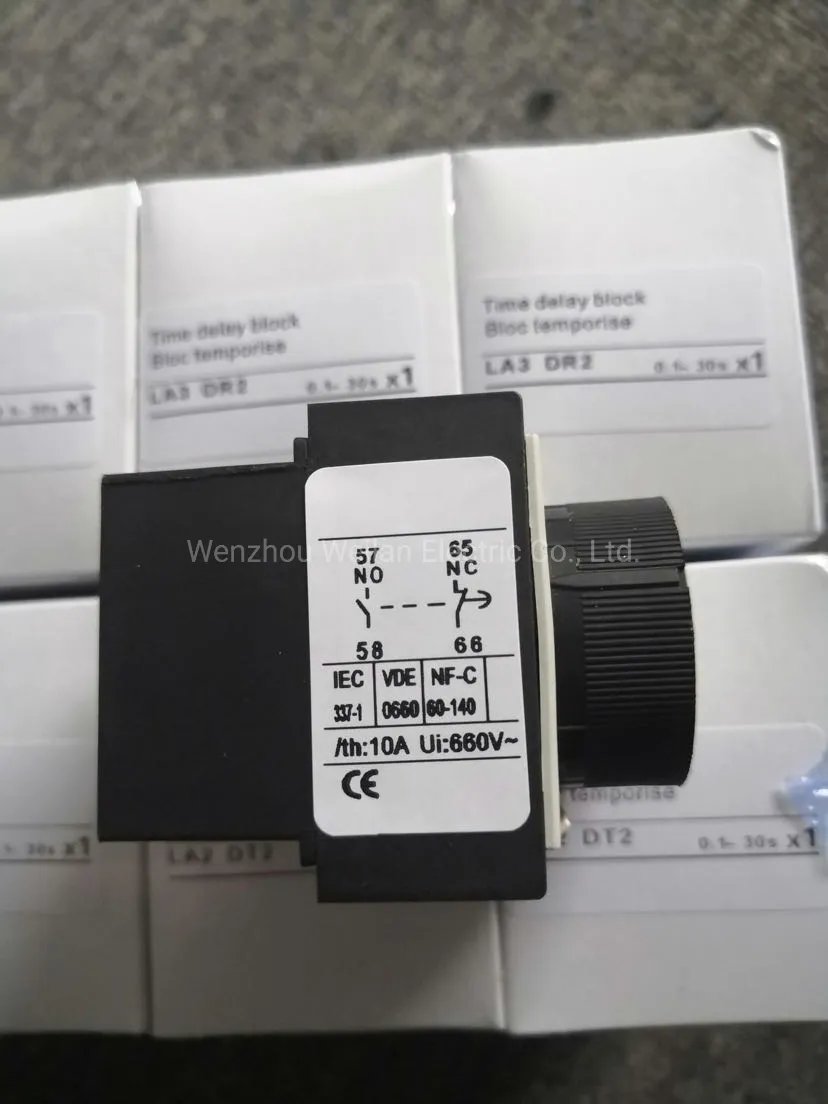 on Delay Time Auxiliary Contact Blocks for Contactor Ladt2 0.1-30s La2-Dt2 1no+1nc