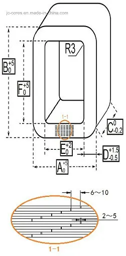 S13 Distribution Transformer Coil Core