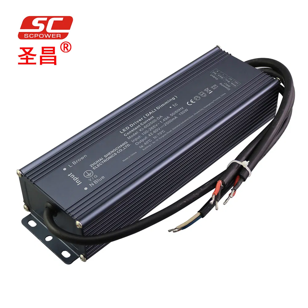 Sc Ki -364200-Da 4200mA 150W IP66 Constant Current Dali Dimmable LED Driver