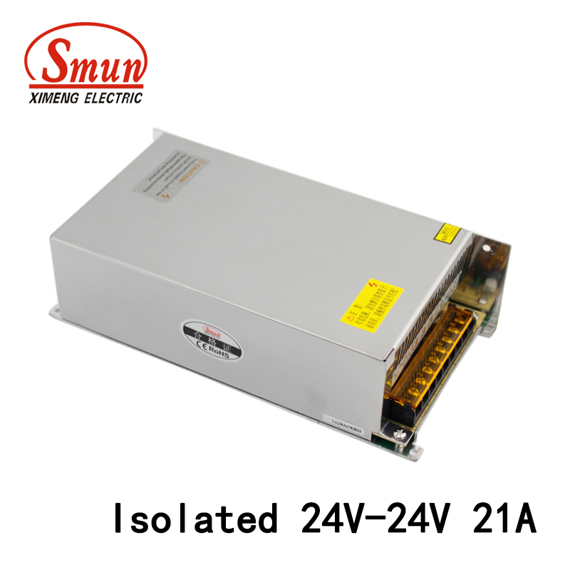 SD-500b-24 500W 24VDC to 24VDC 21A Isolated DC-DC Converter