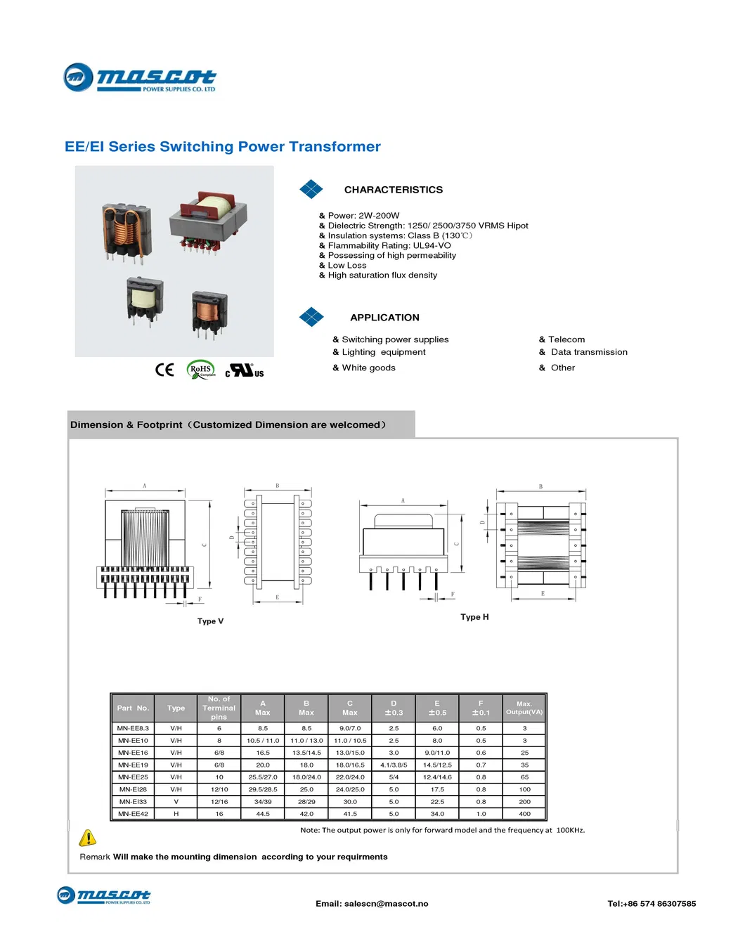 SMPS Transformer Boost for Various Types of Transformers Are Available Ee13
