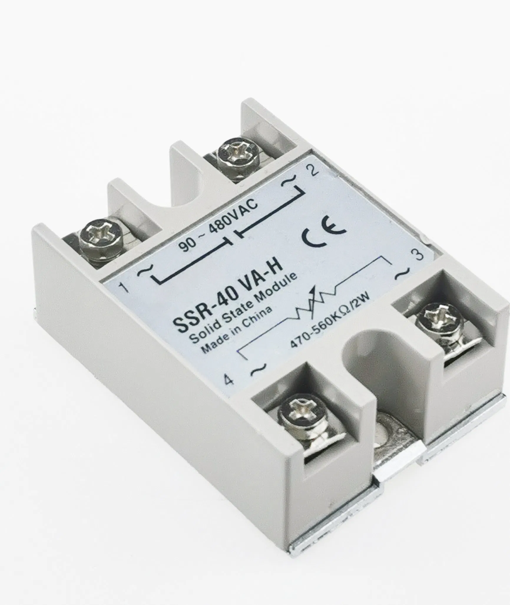 SSR- 80da Solid State Relay, CE Proved Solid State Relay, 24-380VAC Single Solid State Relay, ISO9001 Passed Solid State Relay