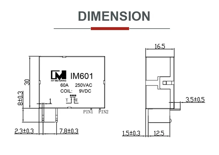 UC2 60A Dual Coil Automatic Charging Relay for Electric Vehicles